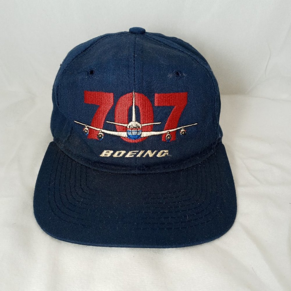 Boeing 707 Vintage Snapback Hat Ballcap
